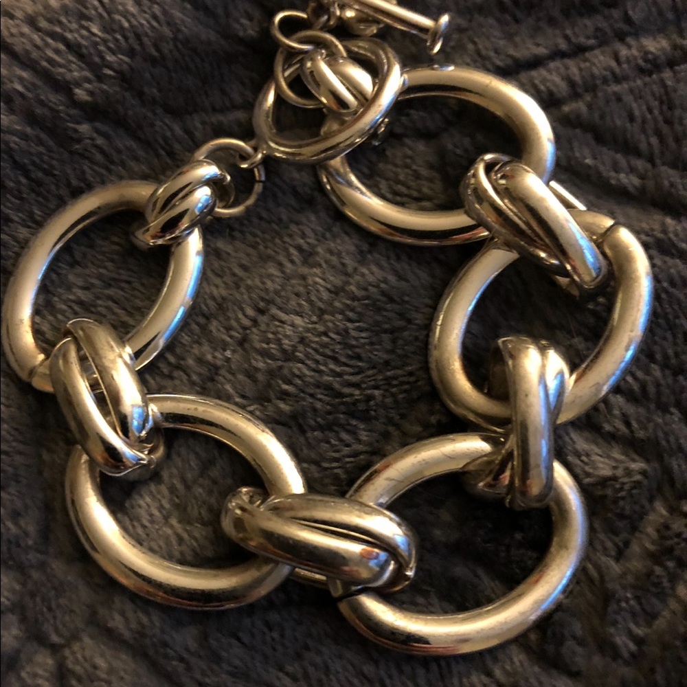Silver Tone Bracelet from Macy’s